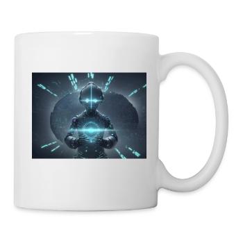 Synthèse de l’avenir de la technologie - Mug blanc - blanc - Droite
