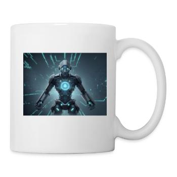 Synthèse de l’avenir de la technologie - Mug blanc - blanc - Droite