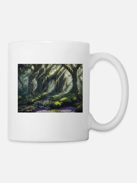 La forêt magique - Mug blanc - blanc