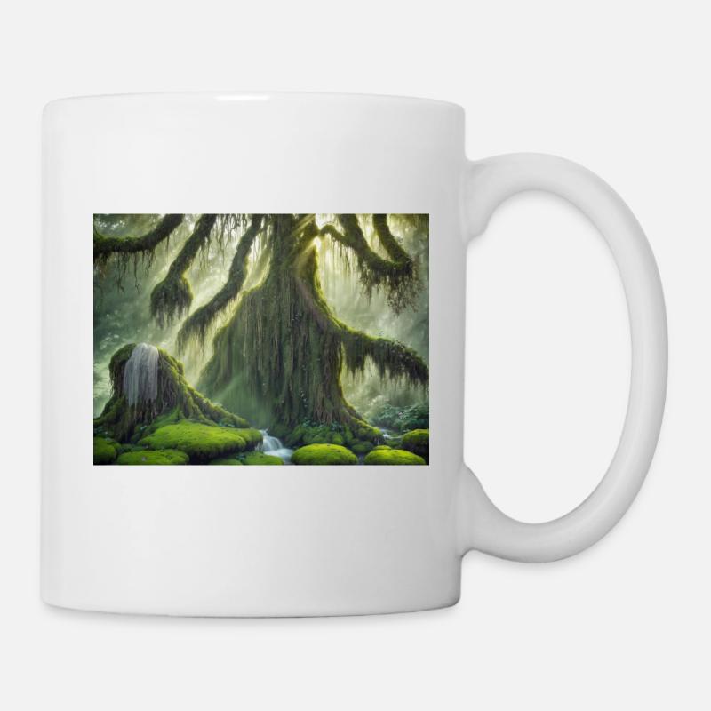 Whispering trees - Mug - white