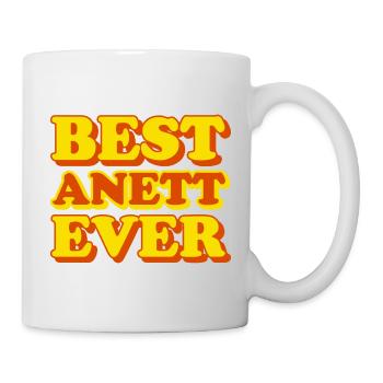 Anett Prénom Drôle de cadeau - Mug blanc - blanc - Droite
