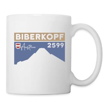 Biberkopf Höhe Warth Schröcken Randonnée à ski - Mug blanc - blanc - Droite