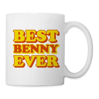 Benny Vorname lustiges Geschenk - Tasse - Weiß - Rechts