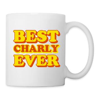 Charly First Name Funny Gift - Mug - white - Right
