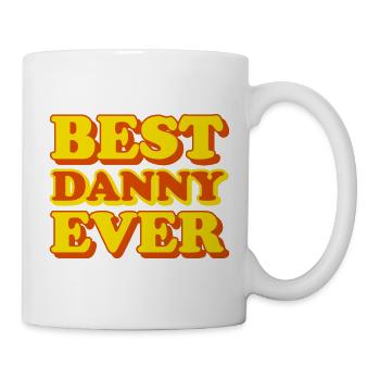 Danny Prénom Drôle de cadeau - Mug blanc - blanc - Droite