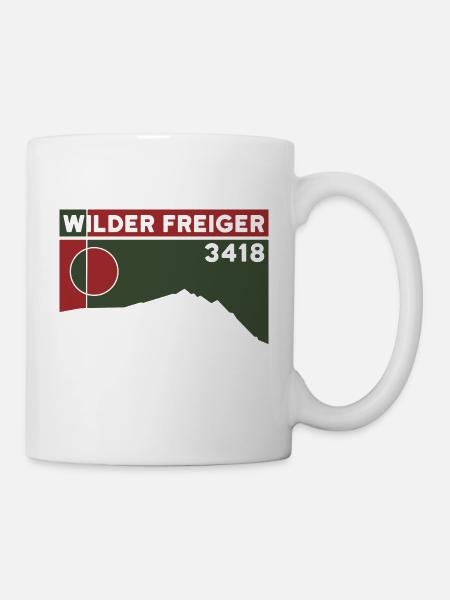 Wild Freiger Mountain Tour Red Ridge Summit Altitude - Mug blanc - blanc