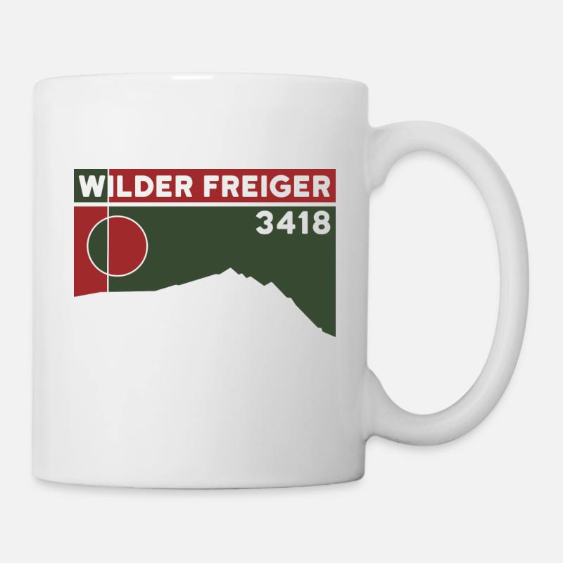 Wild Freiger Mountain Tour Red Ridge Summit Altitude - Mug blanc - blanc