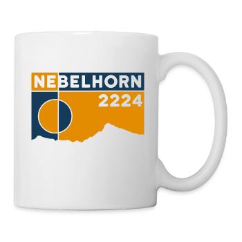 Nebelhorn Finisher Besteigung Wandern Oberstdorf - Tasse - Weiß - Rechts