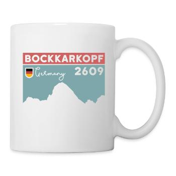 Bockkarkopf Überschreitung Besteigung Wandern Tour - Tasse - Weiß - Rechts