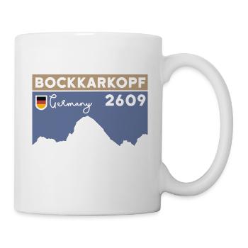 Bockkarkopf Überschreitung Besteigung Wandern Tour - Tasse - Weiß - Rechts