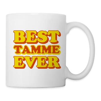 Tamme Prénom Drôle de cadeau - Mug blanc - blanc - Droite