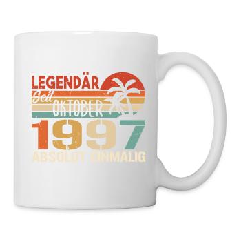 Legenden werden im Oktober 1997 geboren - 1997 - Tasse - Weiß - Rechts