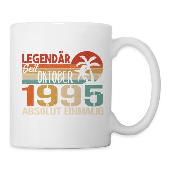 Legenden werden im Oktober 1995 geboren - 1995 - Tasse - Weiß - Rechts