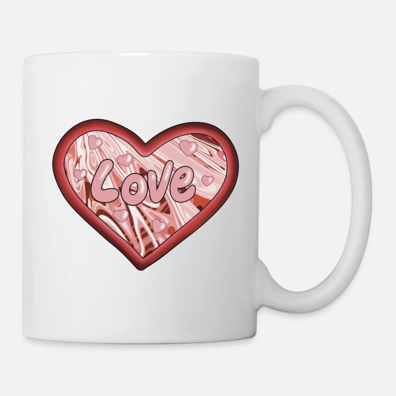 Liebe - Tasse - Weiß
