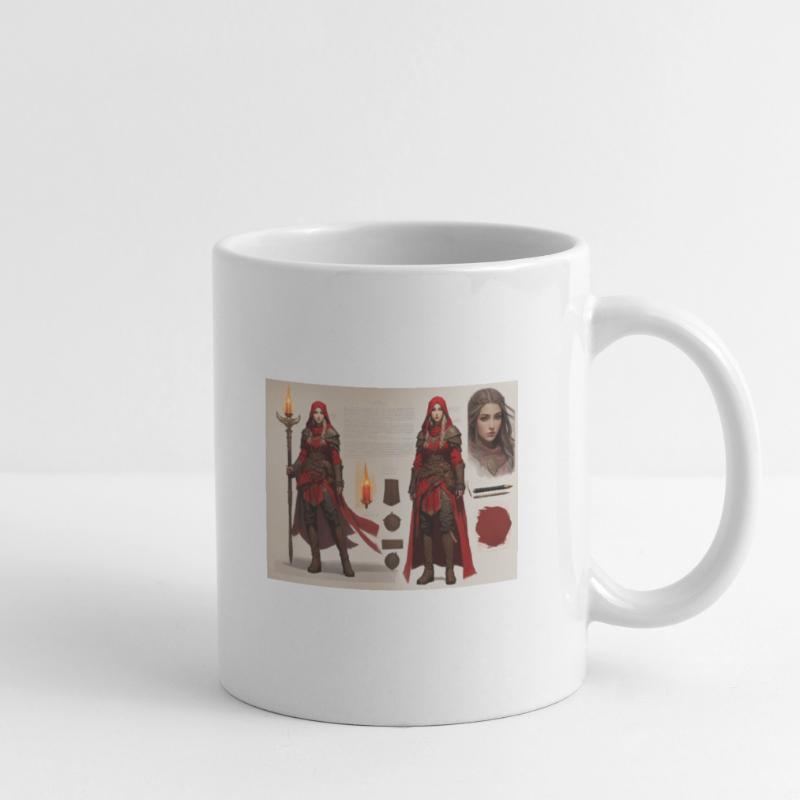 Rotkäppchen-Mädchen Tasse