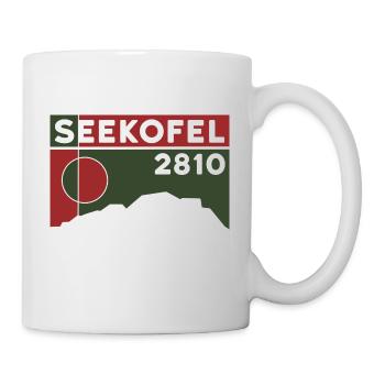 Seekofel Dolomites Hiking Hike Circular Hike - Mug - white - Right