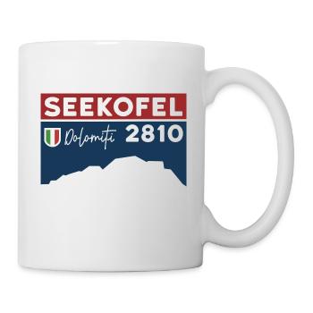 Seekofel Dolomites Hiking Hike Circular Hike - Mug - white - Right