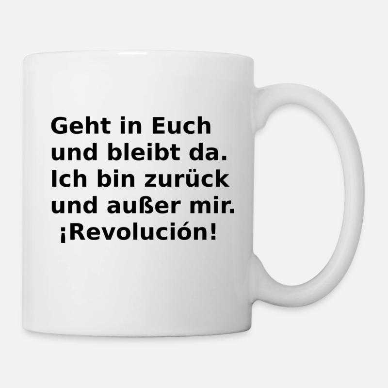 Revolución - Tasse - Weiß
