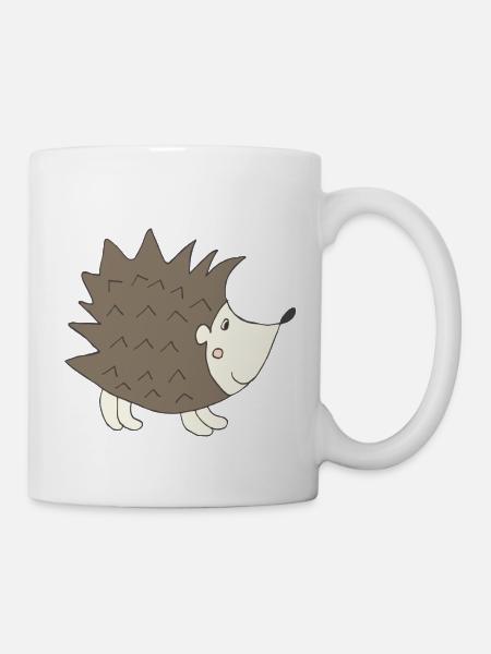 igel - Tasse - Weiß