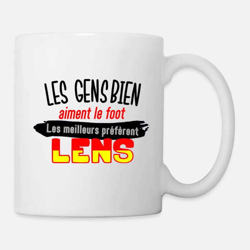 Les gens bien sont lensois - Mug blanc - blanc