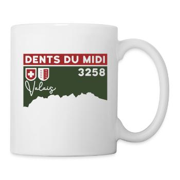 Dents du Midi Wanderung Trail Tour Überschreitung - Tasse - Weiß - Rechts