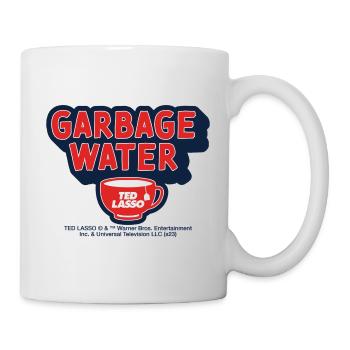 Ted Lasso Garbage Water Mit Teetasse - Tasse - Weiß - Rechts