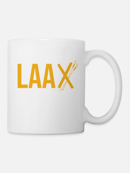 Laax, der Graubündner Traum - Tasse - Weiß