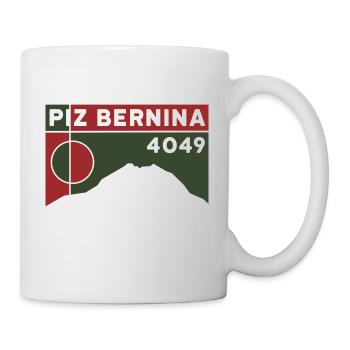 Piz Bernina Besteigung Bergtour Berg Tour Souvenir - Tasse - Weiß - Rechts