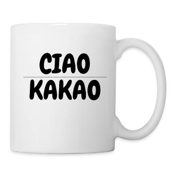 Ciao Kakao - Tasse - Weiß - Rechts