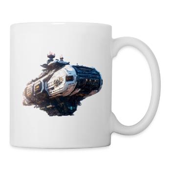 Cyberpunk Spaceship - Mug - white - Right