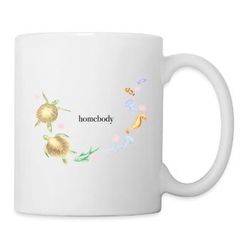 Homebody (black text) - Mug - white - Right