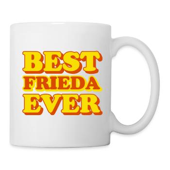 Frieda prénom drôle cadeau - Mug blanc - blanc - Droite