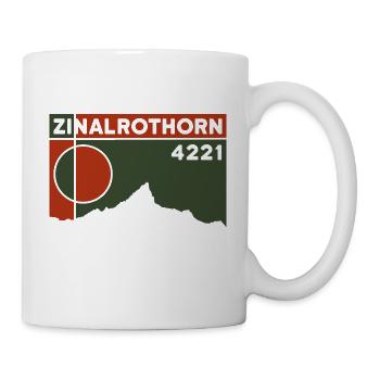 Zinalrothorn High Tour Mountain Tour Souvenir Souvenir - Mug - white - Right