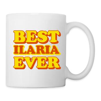 Ilaria Prénom Drôle Cadeau - Mug blanc - blanc - Droite