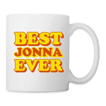 Jonna prénom drôle cadeau - Mug blanc - blanc - Droite