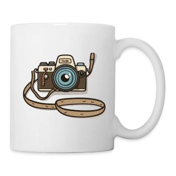 Der klassische Fotograf - Tasse - Weiß - Rechts