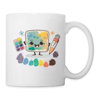 The Watercolor Wizard - Mug - white - Right