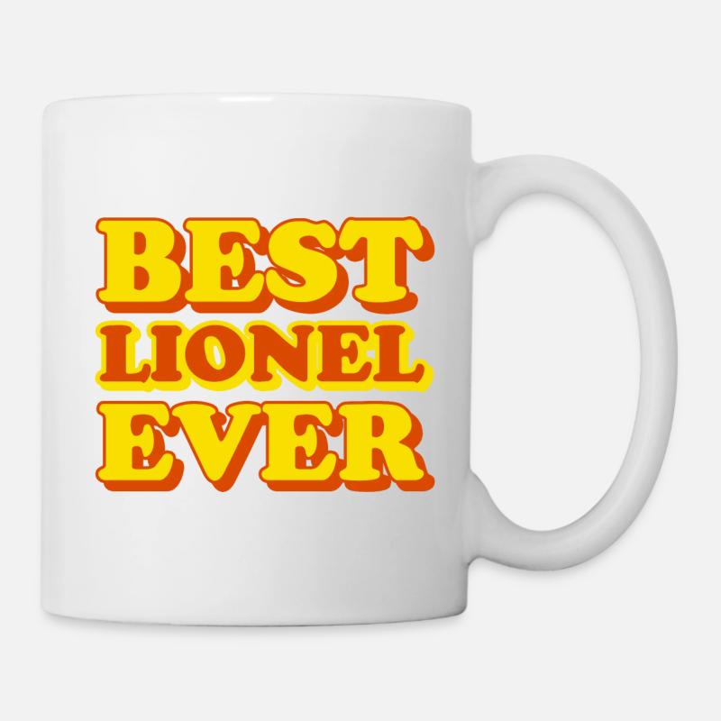 Drôle de cadeau avec prénom Lionel - Mug blanc - blanc
