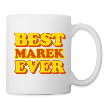 Marek First Name Funny Gift - Mug - white - Right