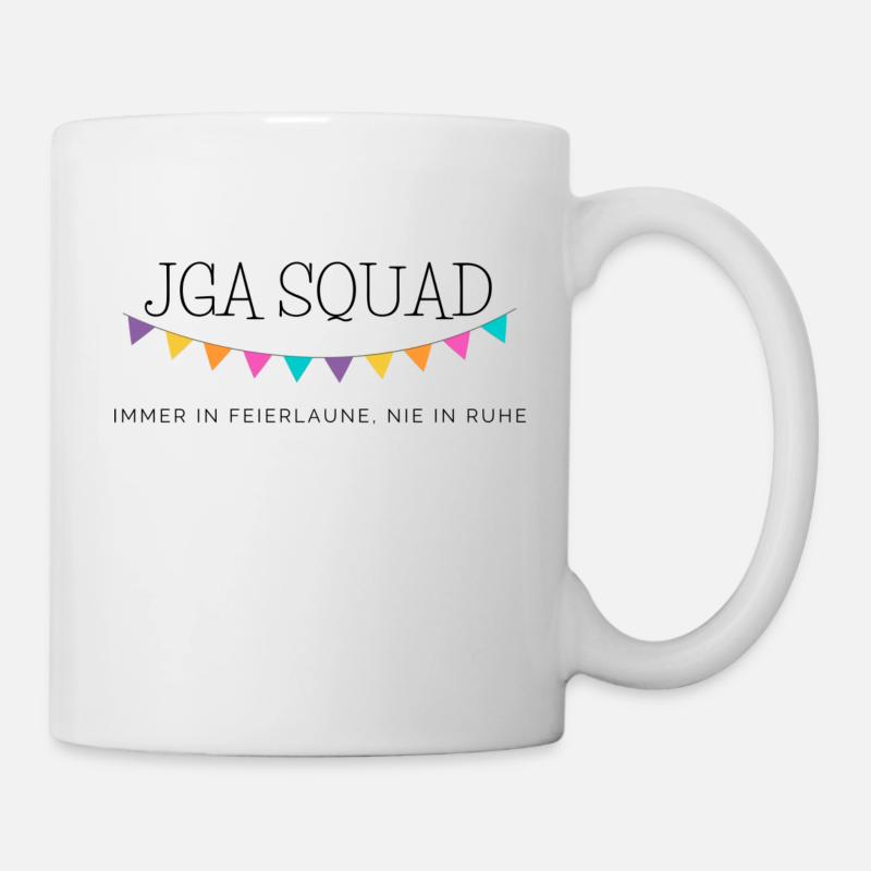 JGA SQUAD - Mug - white