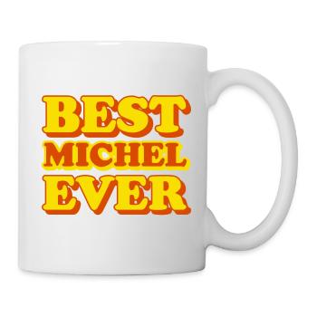 Michel First Name Funny Gift - Mug - white - Right