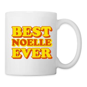 Noelle Vorname Lustiges Geschenk - Tasse - Weiß - Rechts