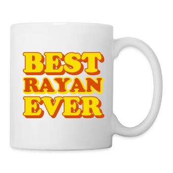 Rayan First Name Funny Gift - Mug - white - Right