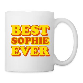 Sophie First Name, Funny Gift - Mug - white - Right