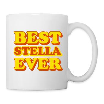 Funny gift with first name Stella - Mug - white - Right