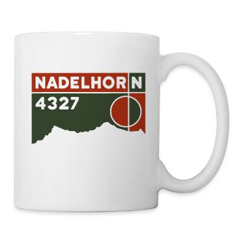 Nadelhorn Mountain Tour Valais Souvenir - Mug - white - Right