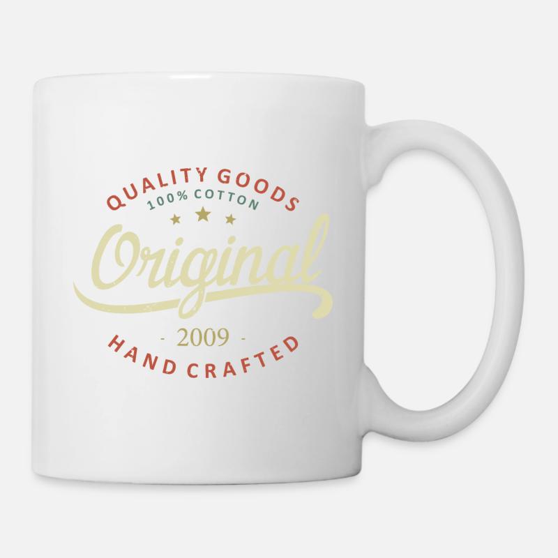 Original 2009 Geburtstagsgeschenk 2009 - Tasse - Weiß