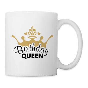 Birthday queen - Mug - white - Right