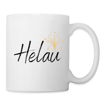 Karneval Helau - Tasse - Weiß - Rechts