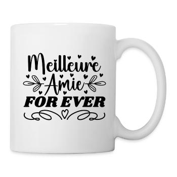 Meilleure Amie Du Monde - Cadeau Saint Valentin - Mug blanc - blanc - Droite